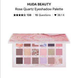 Huda Beauty Rose Quartz Eyeshadow Palette